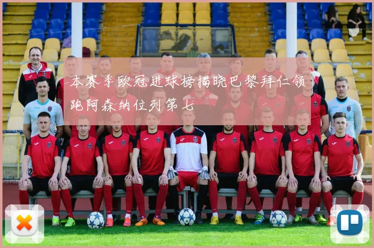 本赛季欧冠进球榜揭晓巴黎拜仁领跑阿森纳位列第七
